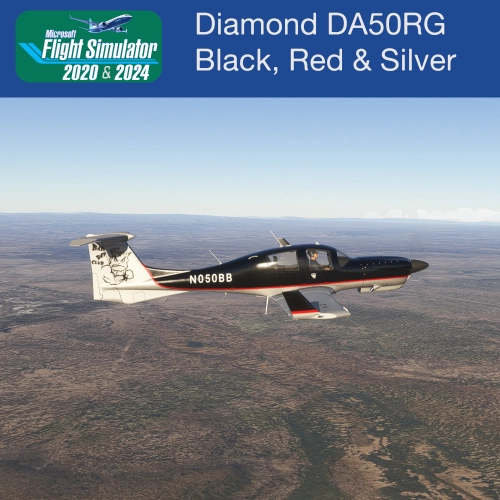 DA50RG Black Red and Silver