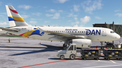 DanAir Romania LVFR A319ceo YR-URS