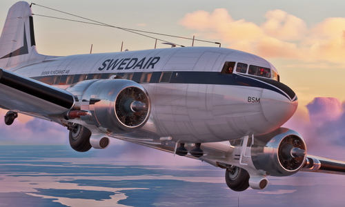 Douglas DC-3 - Swedair