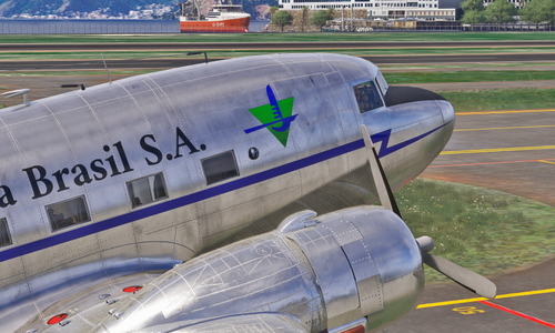Douglas DC-3 - Viação Aérea Brasil S/A (Viabras)