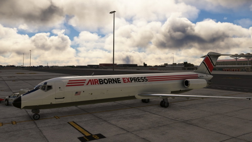 DC-9-30F CARGO  Airborne Express  Skysimulations