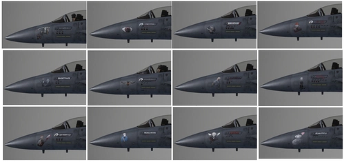 DC Desgns F-15E 389th FS Horror Nose Art Livery Pack
