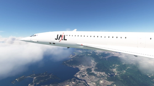 DC Designs Concorde Japan Airlines (JA8000 - Fictional)