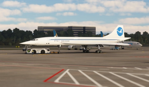 DC Designs Concorde Livery for Xiamen Airlines (1988)  [MSFS 2020]