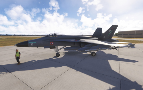 DC Design F/A-18C - FN Version (French Navy blue-grey)