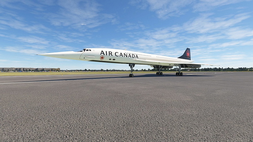 DC Designs Concorde Air Canada Livery