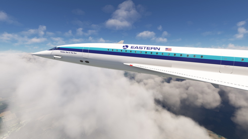 DC Designs Concorde Eastern Air Lines (N500EA)