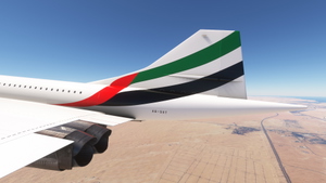 DC-Designs Concorde Emirates (A6-SST - Fictional) thumbnail 2