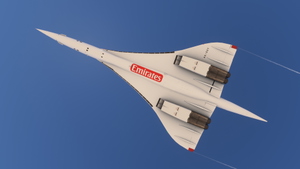 DC-Designs Concorde Emirates (A6-SST - Fictional) thumbnail 4