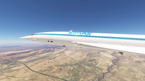 DC Designs Concorde Iran Air (EP-CONC - Fictional)