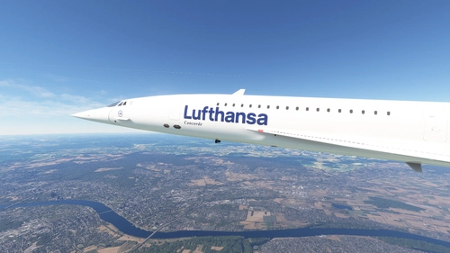 DC Designs Concorde Lufthansa (D-ASST - Fictional)