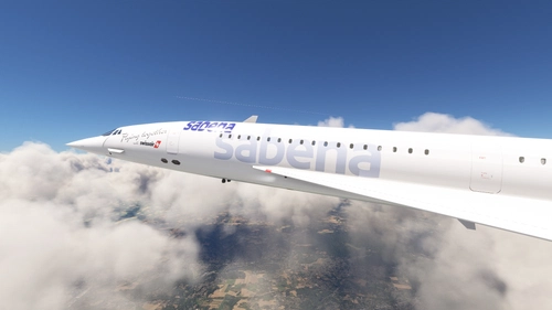 DC Designs Concorde Sabena (OO-SST - Fictional)