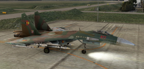 DC Designs SU-27 "Flanker"  NVA  (fict.) livery of former GDR  / as requested