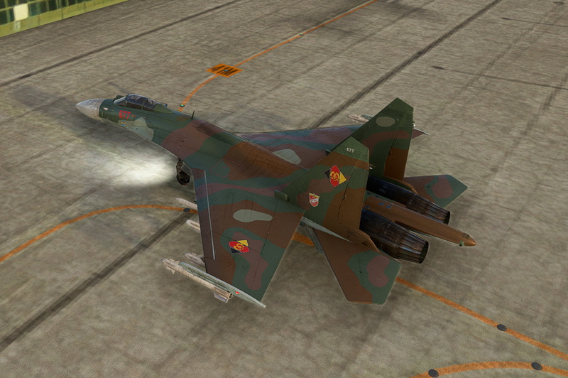 DC Designs SU-27 "Flanker" NVA (fict.) livery of former GDR / as ...