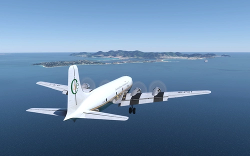 DC6A Irish Airfreight VA