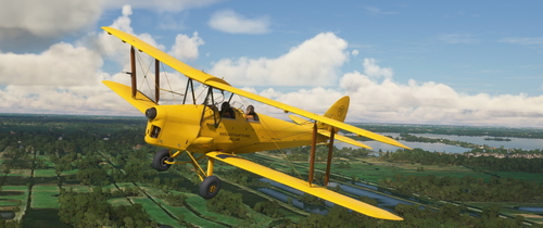 de Havilland DH-82 Tiger Moth N8233 Rijksluchtvaartschool