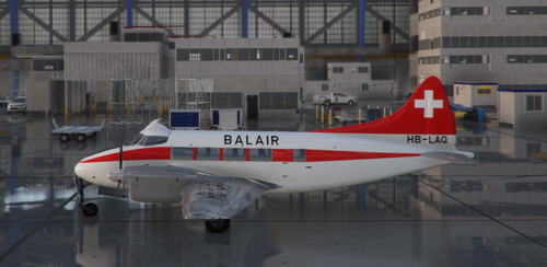 deHavilland DH.104 Dove HB-LAQ