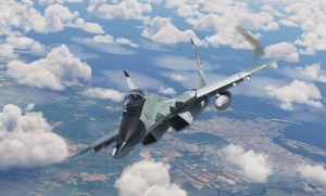 Deimos MiG-29 Fulcrum  Royal Malaysian Air Force Old Camo Livery (M43-05) thumbnail 5