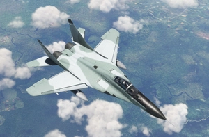 Deimos MiG-29 Fulcrum  Royal Malaysian Air Force Old Camo Livery (M43-05) thumbnail 7