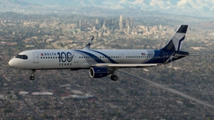 Delta "100 Years" | N589DT | Fenix A321 CFM SL | 4K thumbnail 1