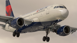 Delta Air Lines | Pack | w/Cabin | Fenixsim A319 (8K + 4K) thumbnail 1