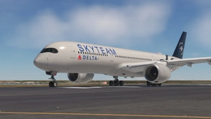 Delta Air Lines Airbus A350-900 – SkyTeam Livery (N510DN) thumbnail 4