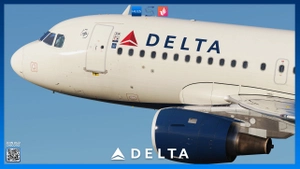 Delta Air Lines Livery Pack | Fenix A319 | 8K & 4K thumbnail 6
