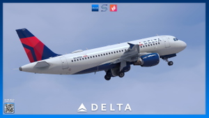 Delta Air Lines Livery Pack | Fenix A319 | 8K & 4K thumbnail 8