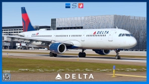 Delta Air Lines Livery Pack | Fenix A321 | 8K & 4K thumbnail 4