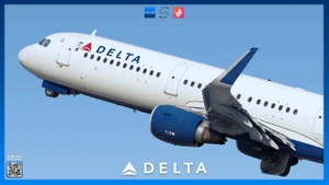 Delta Air Lines Livery Pack | Fenix A321 | 8K & 4K thumbnail 5
