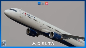 Delta Air Lines Livery Pack | Fenix A321 | 8K & 4K thumbnail 7