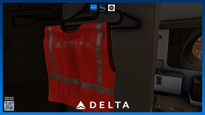 Delta Air Lines Livery Pack w/ Cabin | iniBuilds A350 | Smart Decals thumbnail 21