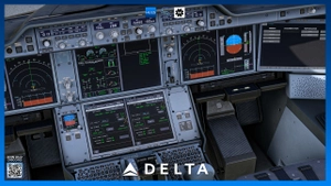 Delta Air Lines N521DN 'Team USA' w/ Cabin | iniBuilds A350 | Smart Decals thumbnail 13