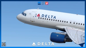 Delta Air Lines Livery Pack | Fenix A320 V2 | 8K & 4K thumbnail 6