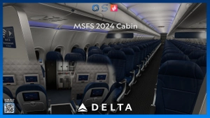 Delta Air Lines Livery Pack | Fenix A321 | 8K & 4K thumbnail 13