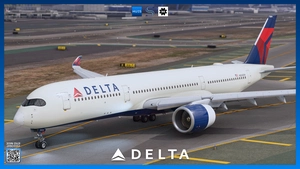 Delta Air Lines Livery Pack w/ Cabin | iniBuilds A350 | Smart Decals thumbnail 9