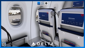 Delta Air Lines Livery Pack w/ Cabin | iniBuilds A350 | Smart Decals thumbnail 19