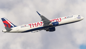 Delta Air Lines 'Thank You' | w/Cabin | Fenixsim A321SL thumbnail 7