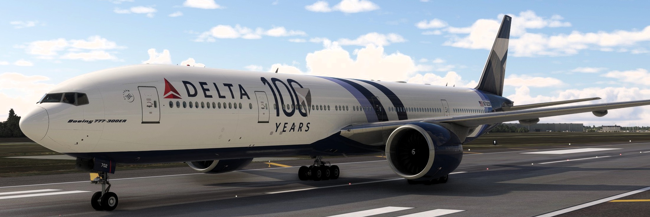 Delta Airlines 100th Anniversary 777-300ER - Image 1