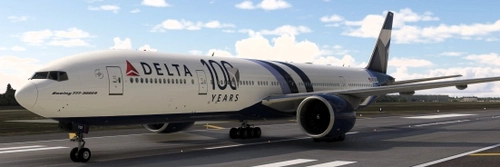 Delta Airlines 100th Anniversary 777-300ER