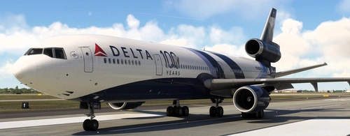 Delta Airlines 100th Anniversary (Fictional) MD-11