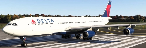 Delta Airlines A340-300 (Fictional)