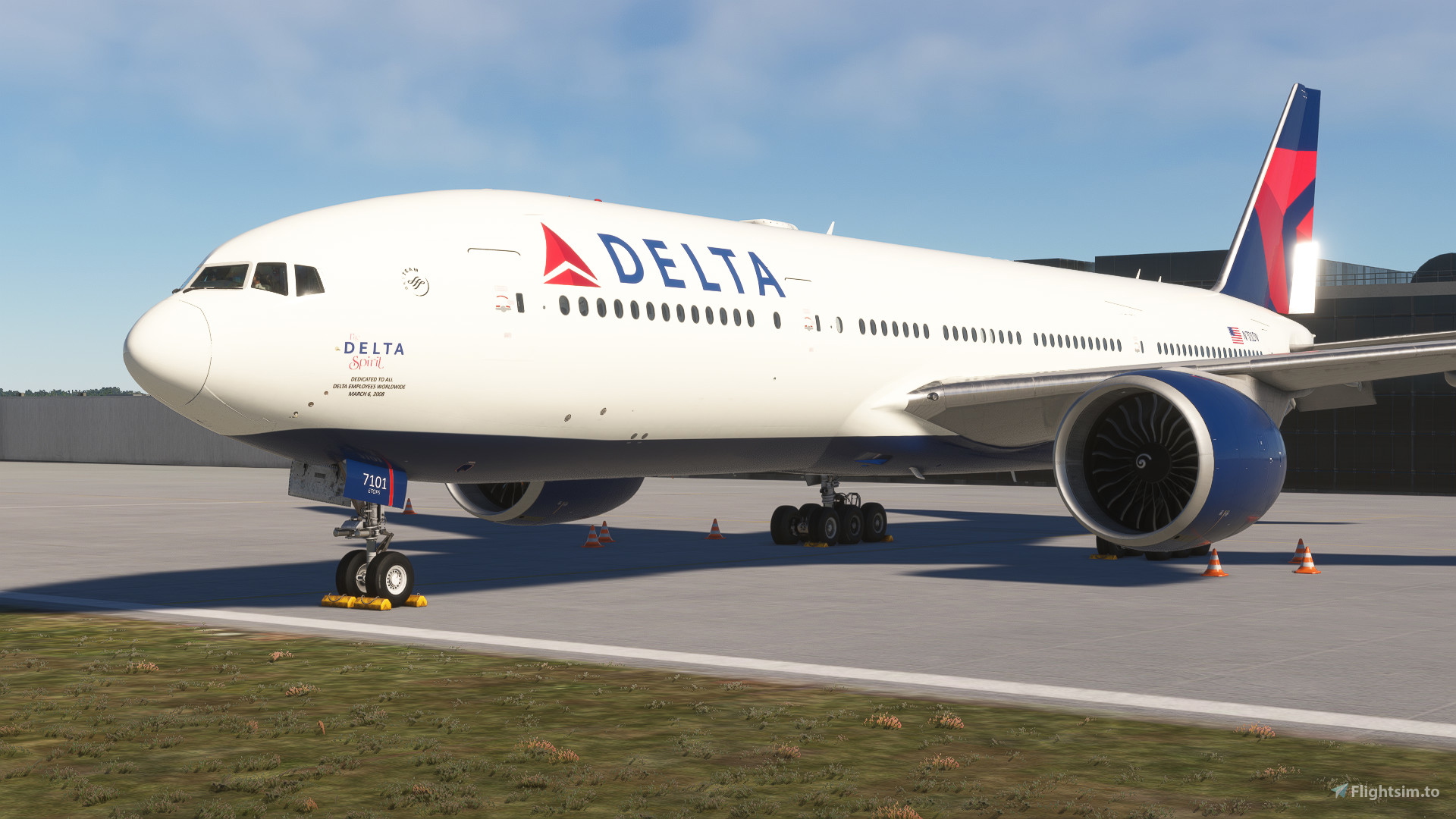 Delta Airlines Boeing 777-200LR Pack [Retired Revival] for