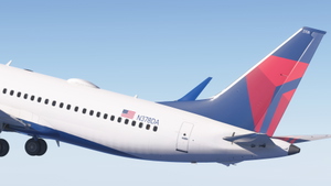 Delta Airlines N378DA Asobo Boeing 737 MAX 8 - 8K thumbnail 5