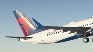 Delta Airlines N378DA Asobo Boeing 737 MAX 8 - 8K thumbnail 8