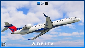 Delta Connection  Livery Pack |  Aerosoft CRJ 900 V2 | 4K thumbnail 7