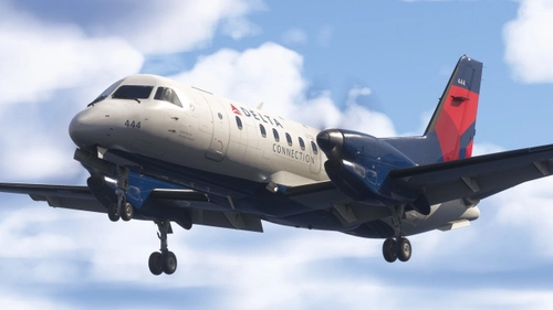 Delta Connection (Mesaba Airlines - N444XJ) - Microsoft/Carenado SAAB 340