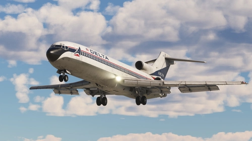 Delta (Widget - N8892Z) - FlightSim Studio 727-200 PAX