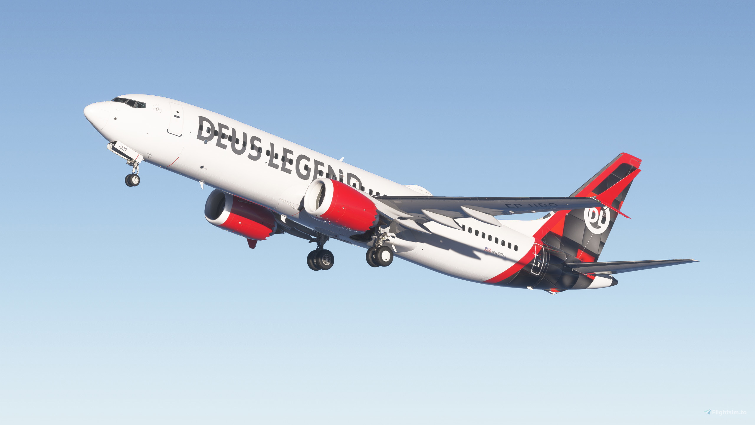 DONページ Deus Legend Airlines VA Boeing 737 MAX 8 - 8K - Aircraft Liveries
