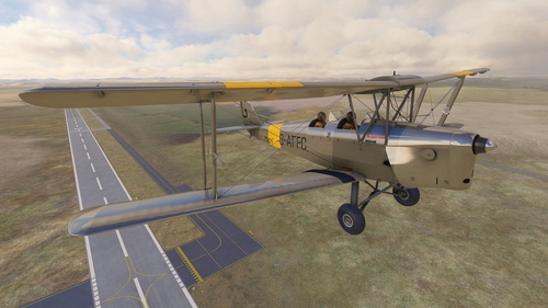 DH-82 Tiger Moth - The English Patient